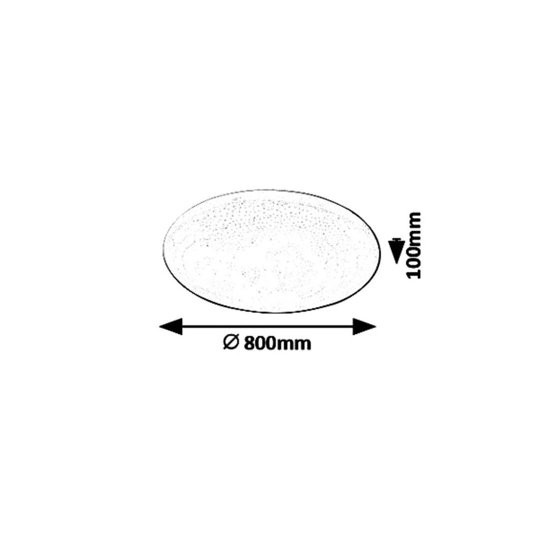 Rabalux Danny plafondlamp 5447 wit 80W diameter 800mm