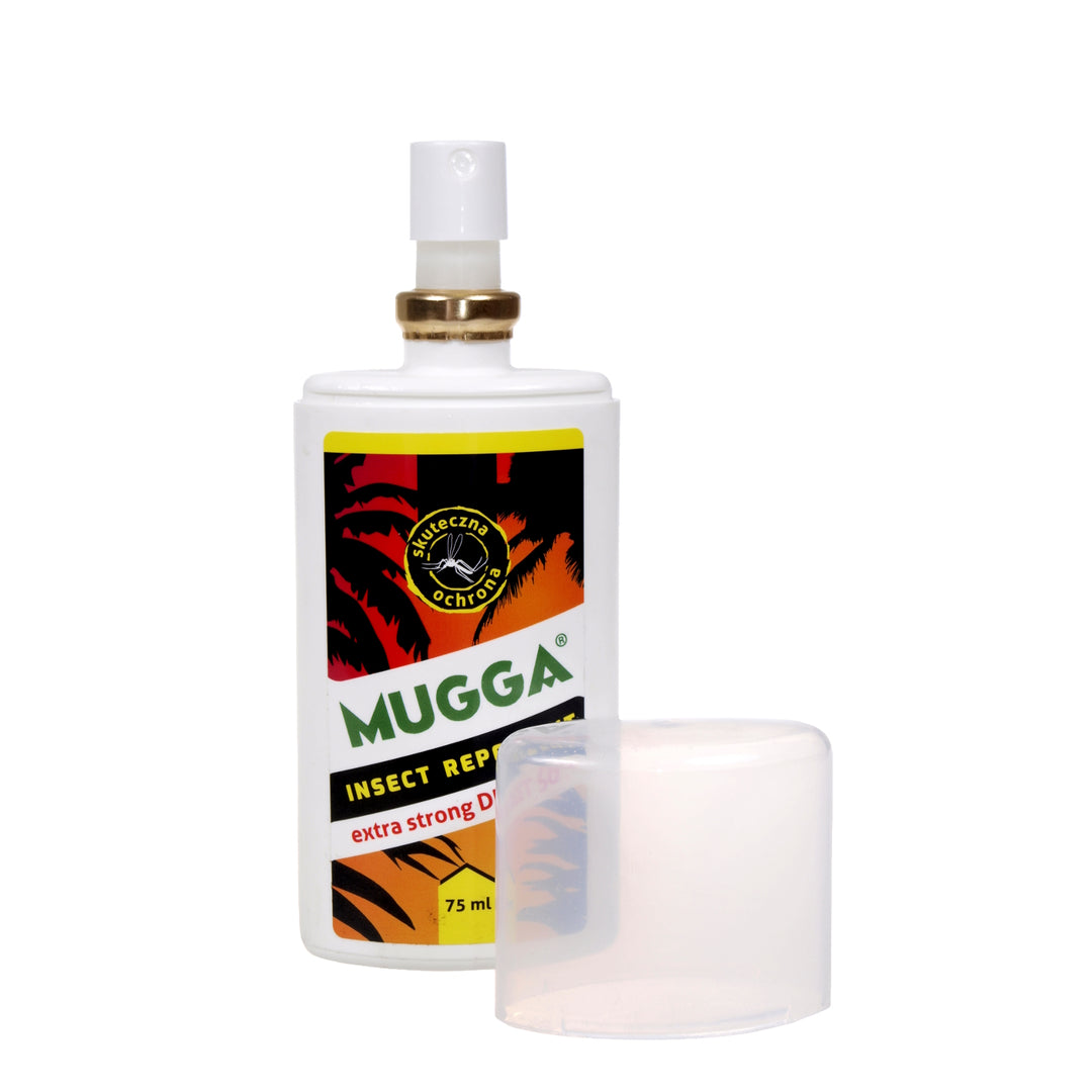 2x Mugga Spray 50% Deet insectenspray 75ml