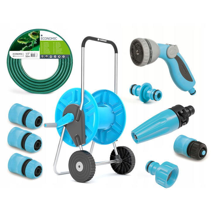 Cellfast tuinset, Economic 1/2'' slang 50 m, Aluplus 1/2'' trolley 60 m
