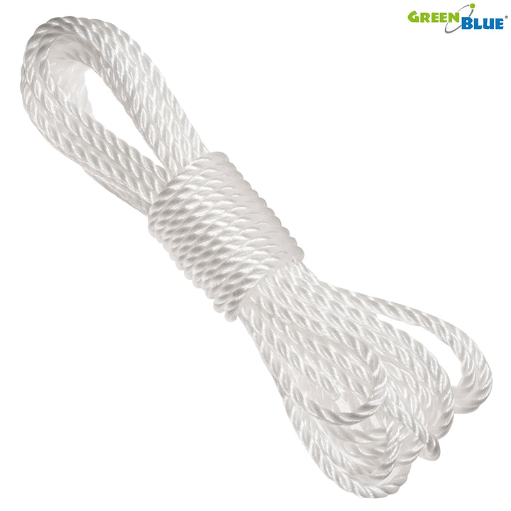 GreenBlue UV tuinzeil, polyester, 5m vierkant, crème + montagekit