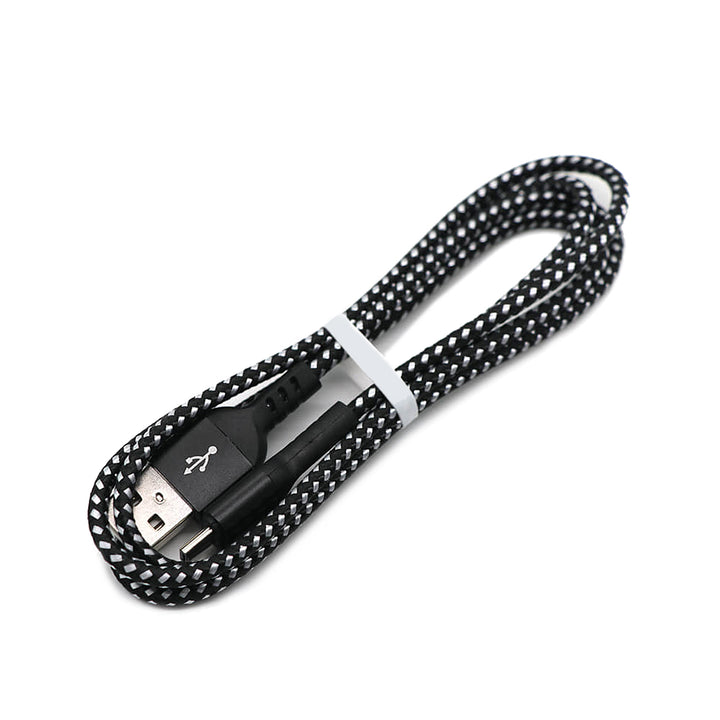 Maclean stekkerdoos, 4-voudige verlengkabel + 2xUSB, met schakelaars, 250VAC/10A, 2,1A 5V, 1,5m, wit, MCE229B + USB-kabel MCE471