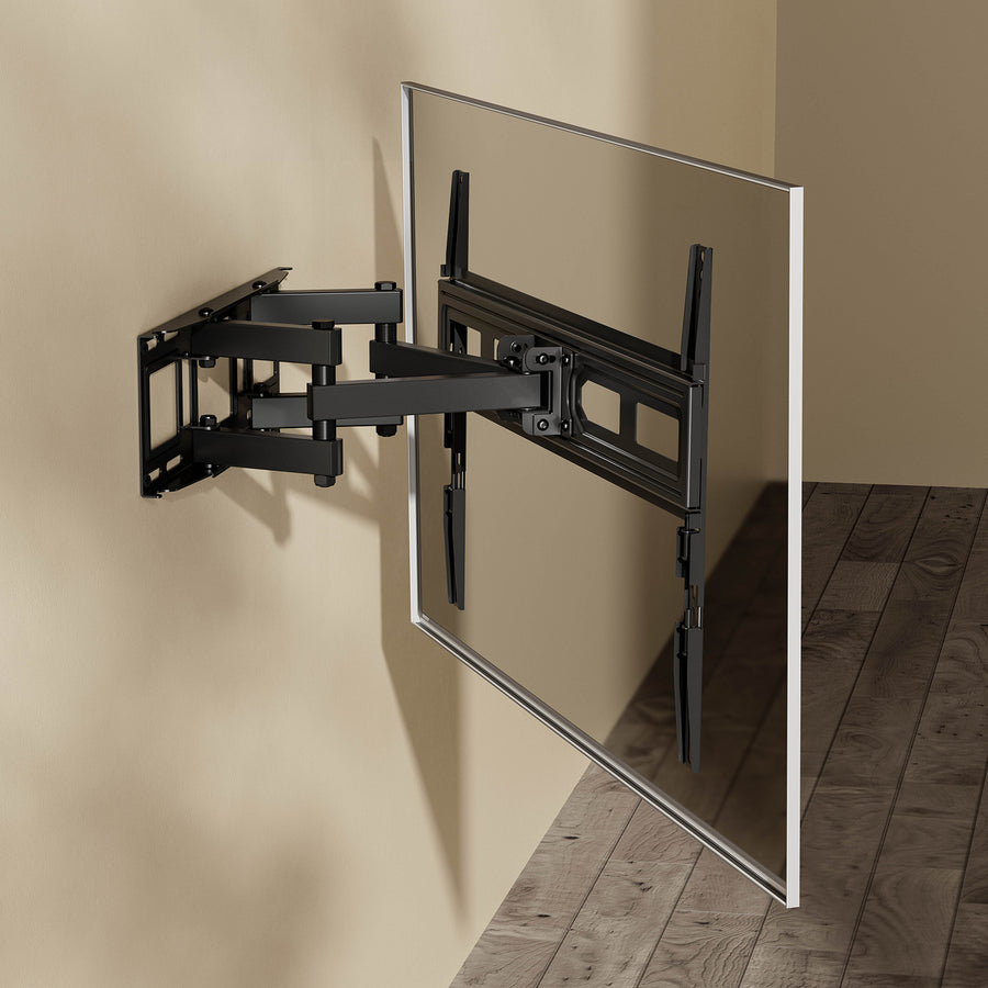 Maclean tv-beugel, max. VESA 600x400, geschikt voor gebogen tv's, 37-80", 35 kg, MC-710N