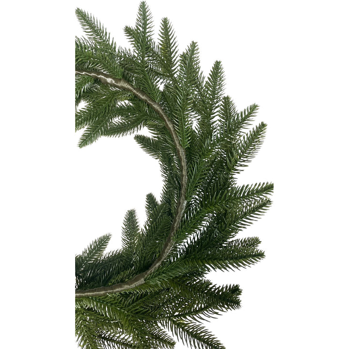 Kerstkrans, Klassiek, groen, 50 cm