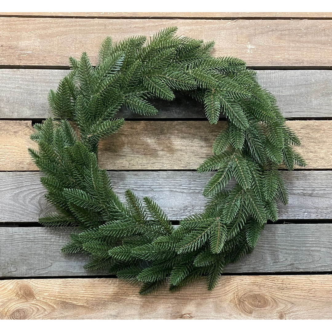 Kerstkrans, Klassiek, groen, 50 cm