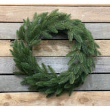 Kerstkrans, Klassiek, groen, 50 cm