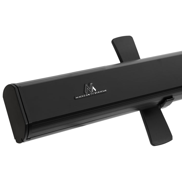 Draagbaar projectiescherm Maclean, compact, vloer, 100", 16:9, MC-964