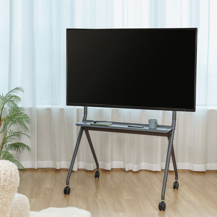 Maclean - TV-standaard - Verrijdbare TV-vloerstandaard - 50"-86", 120kg, MC-977