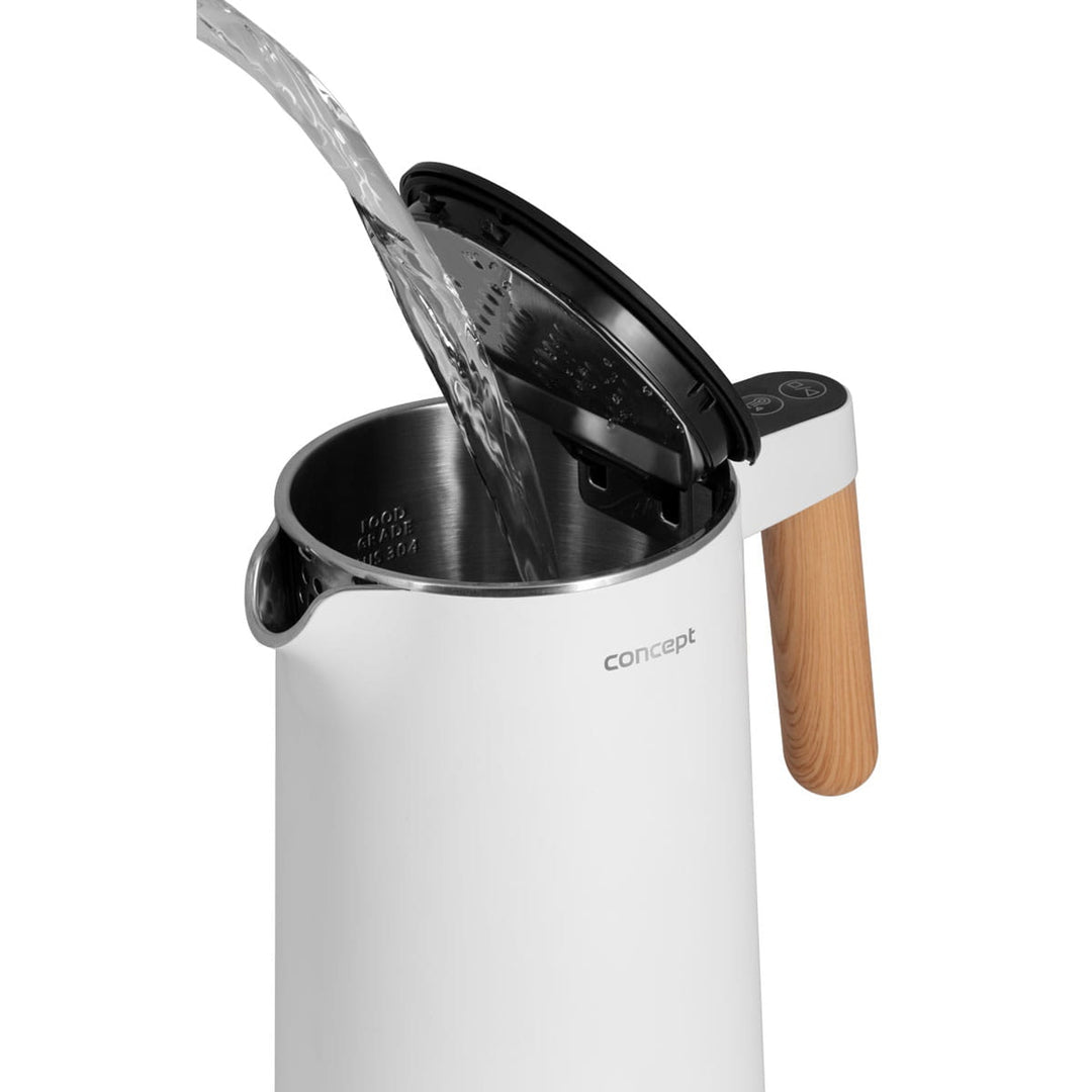 Concept Salt&Pepper RK3300 wit 1,5 l Nordic Style waterkoker