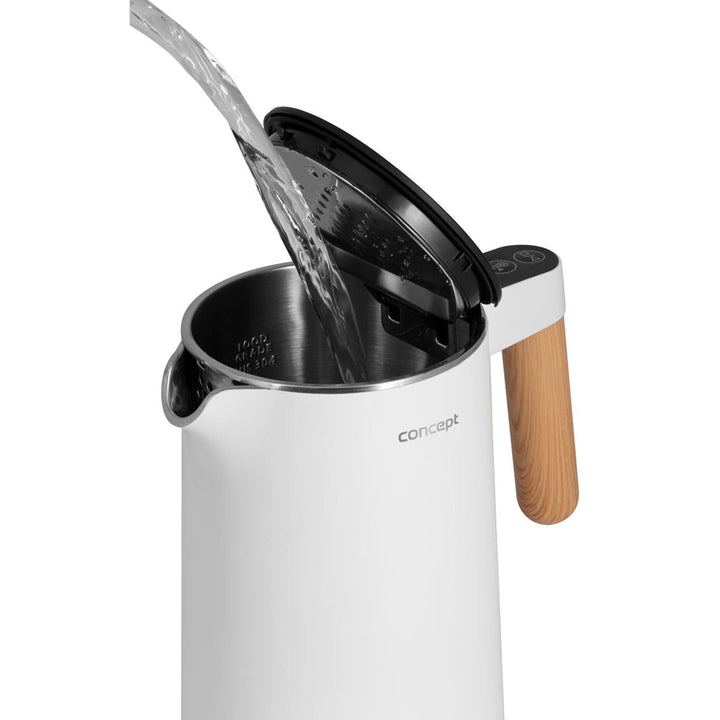 Concept Salt&Pepper RK3300 wit 1,5 l Nordic Style waterkoker