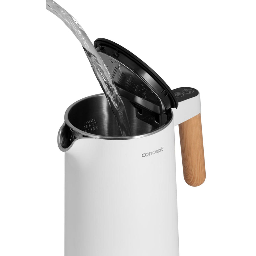 Concept Salt&Pepper RK3300 wit 1,5 l Nordic Style waterkoker