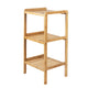 GreenBlue - Badkamerrek - Badkamer Rek - Badkamermeubel - Opbergrek - bamboe - 370x330x780mm - 3 planken - GB321