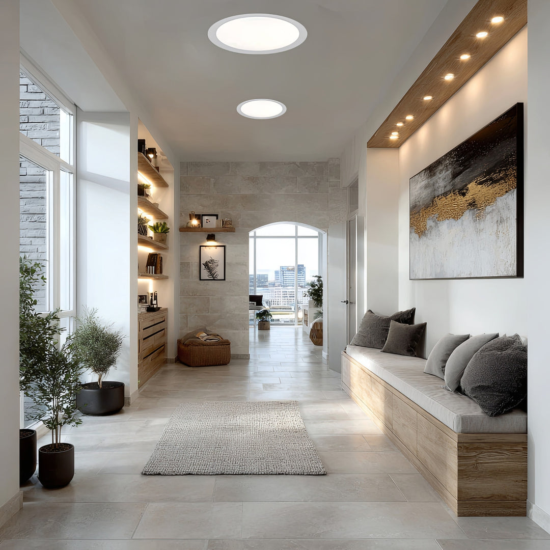 Maclean - Led-paneel - SLIM inbouw - 18W - Neutraal Wit 4000K - 170*26mm - 1900 lm, MCE372 R