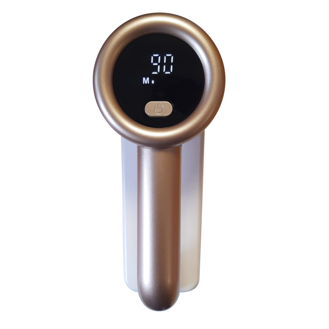 Adler scheerapparaat voor stoffen, opladen via USB, LCD-display, 3-traps snelheid, borstel, AD 9617