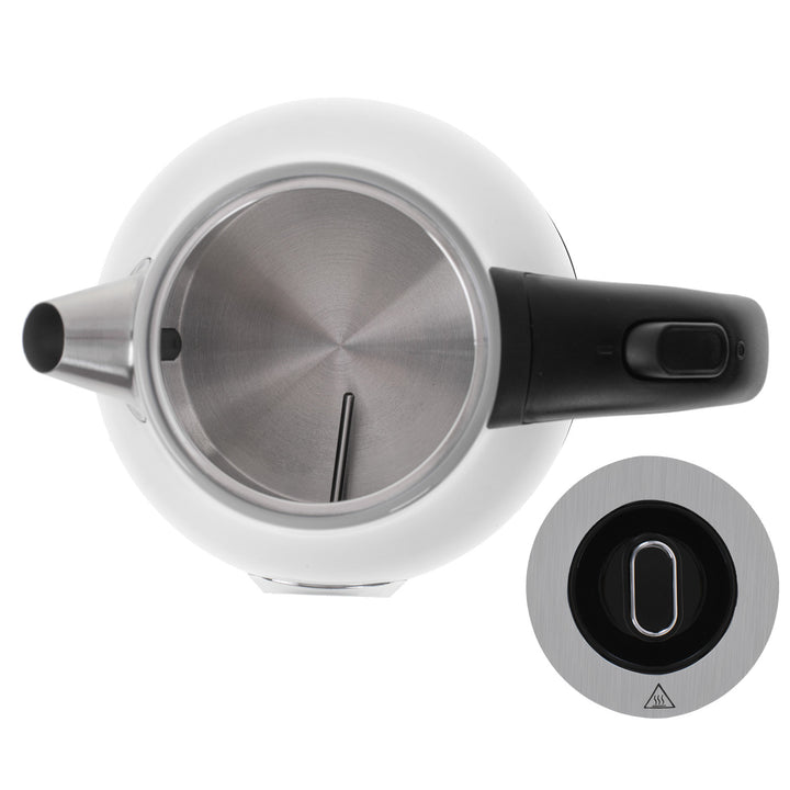 Camry waterkoker, snoerloos, met thermometer, 1,7L, 2200W, CR 1344