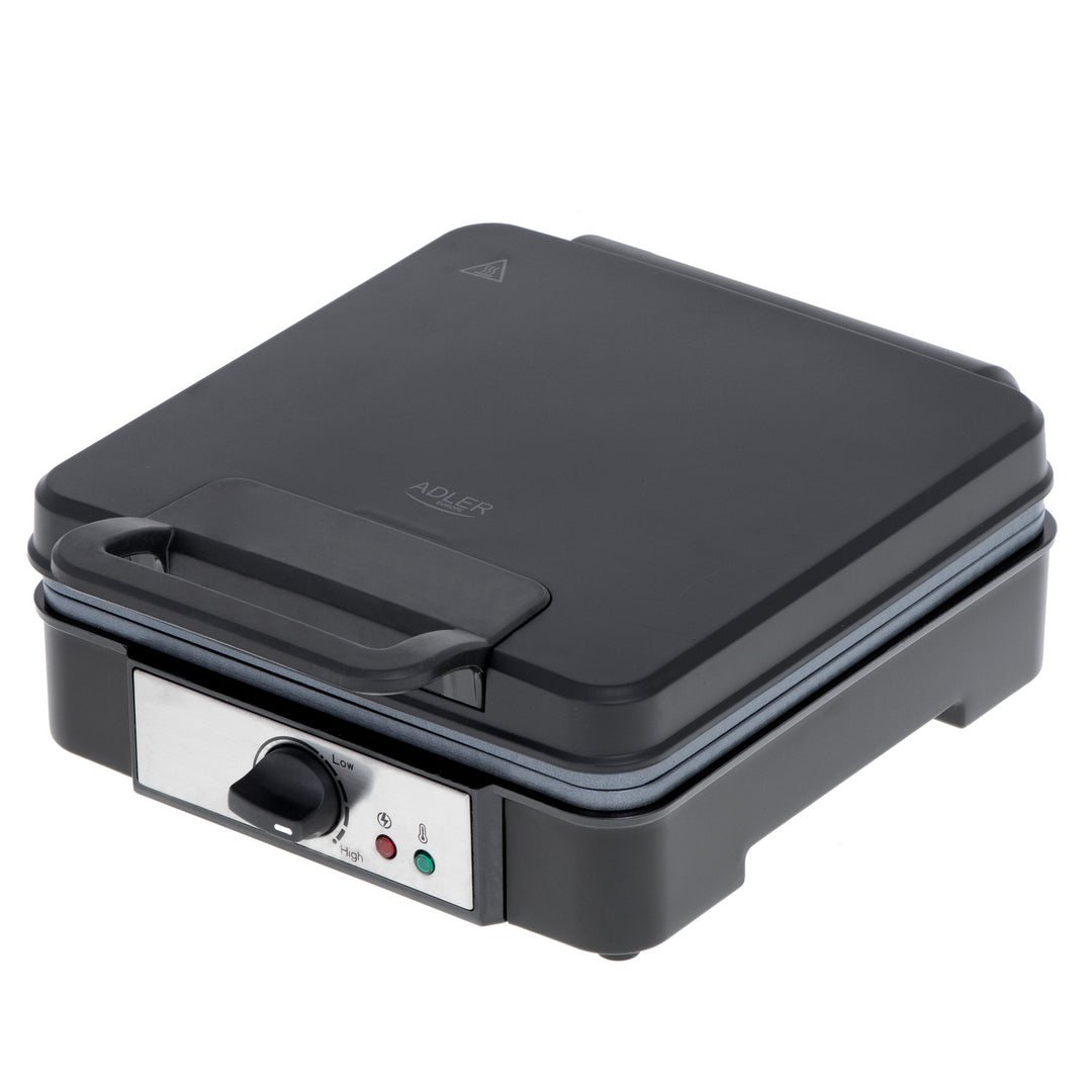 Wafelijzer Adler, voor 4 wafels, temperatuurregeling, 1800W, AD 3049