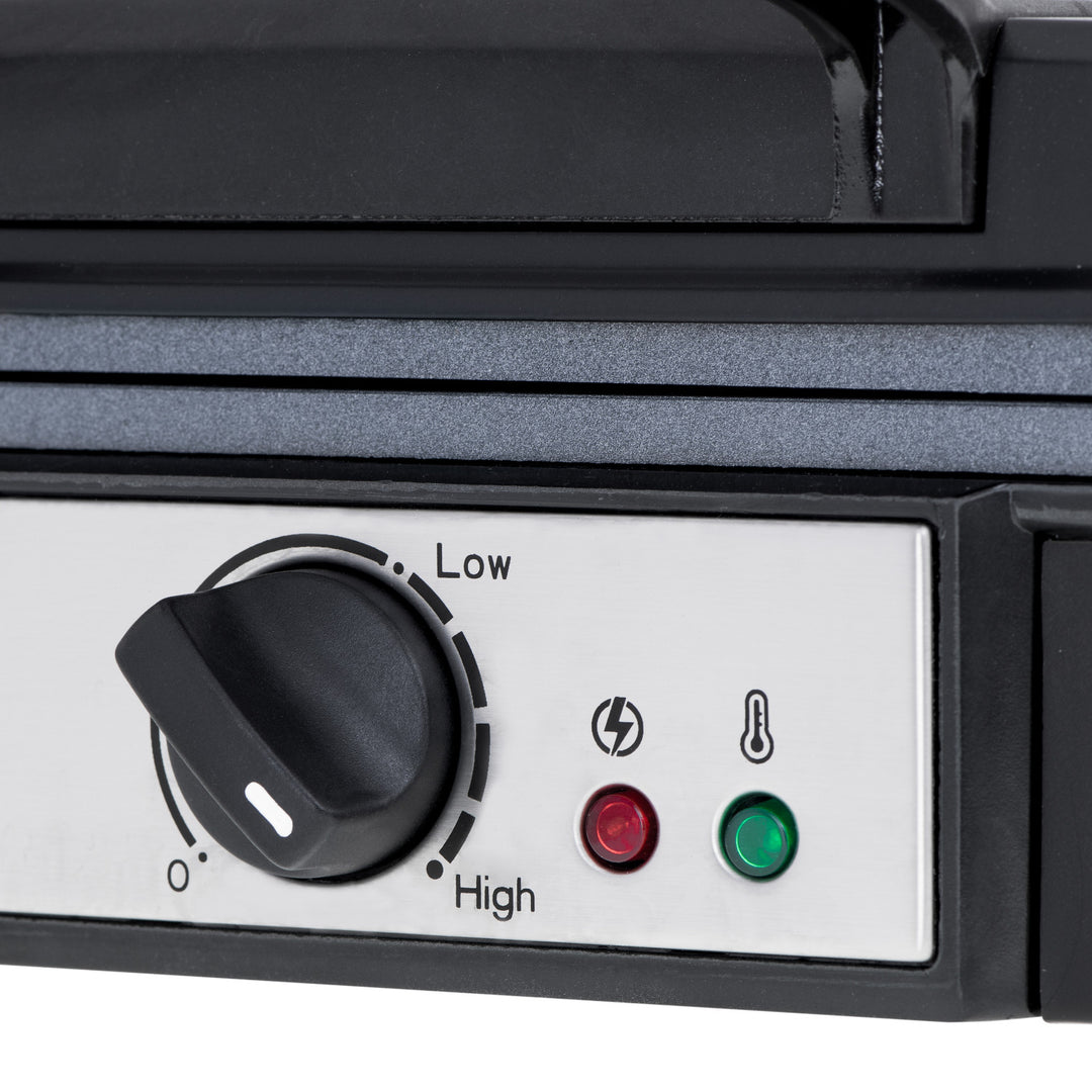 Wafelijzer Adler, voor 4 wafels, temperatuurregeling, 1800W, AD 3049
