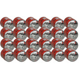 24x Alpen Camping 400ml gaspatroon, certificaat: Pi 0437, voldoet aan EN417, propaan-butaan, bereik -10°c tot + 40°c, GAS STOP systeem IK006