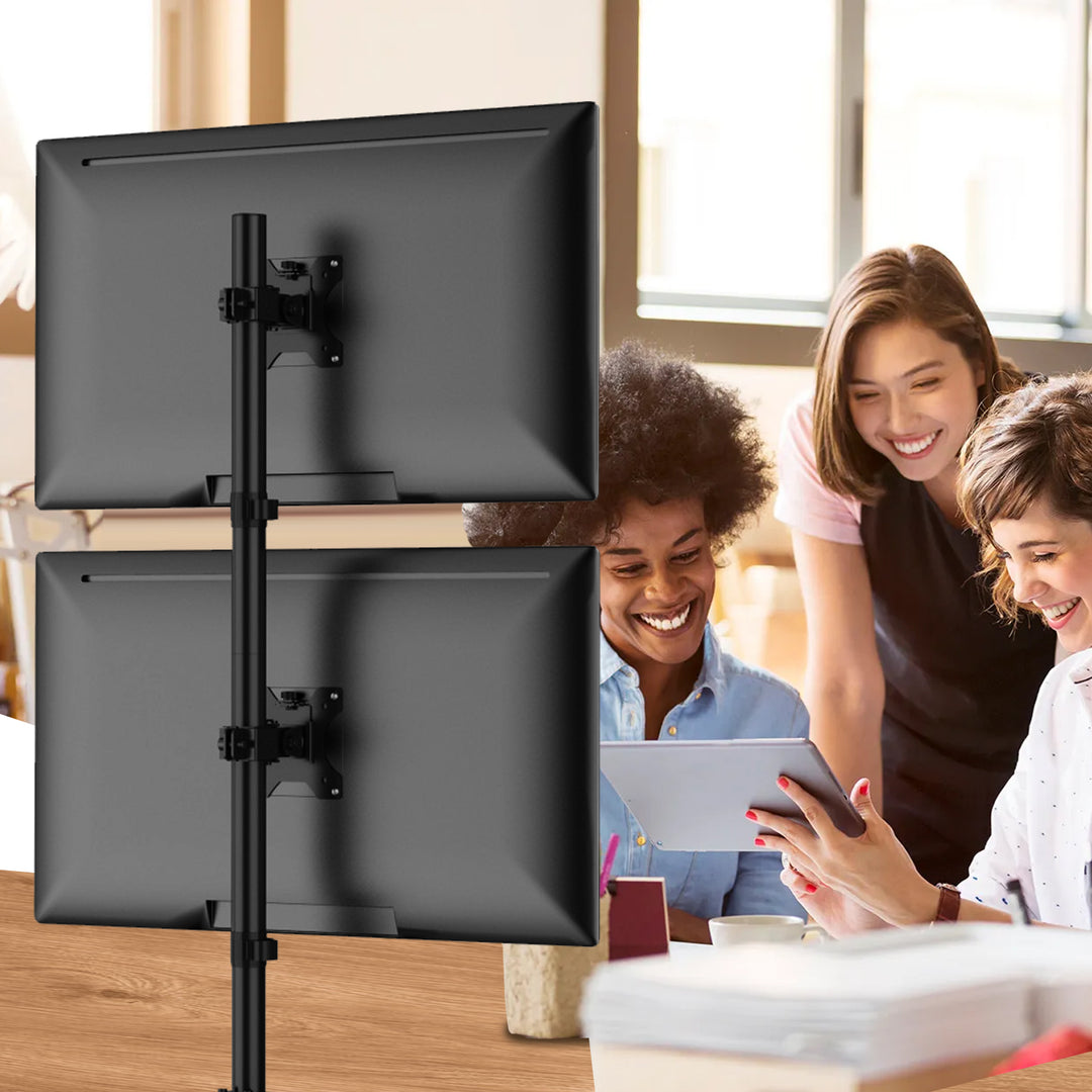 Maclean monitorsteun, max VESA 100x100, 13-27", 9kg, MC-966