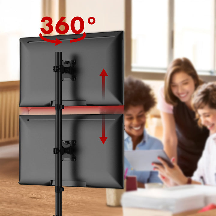 Maclean monitorbeugel, max. VESA 100x100, 13-27", 9 kg, MC-966