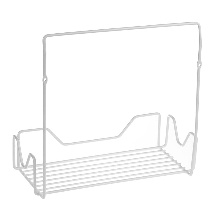 Badkamerplank ABJ, voor badbenodigdheden, wandmontage, wit