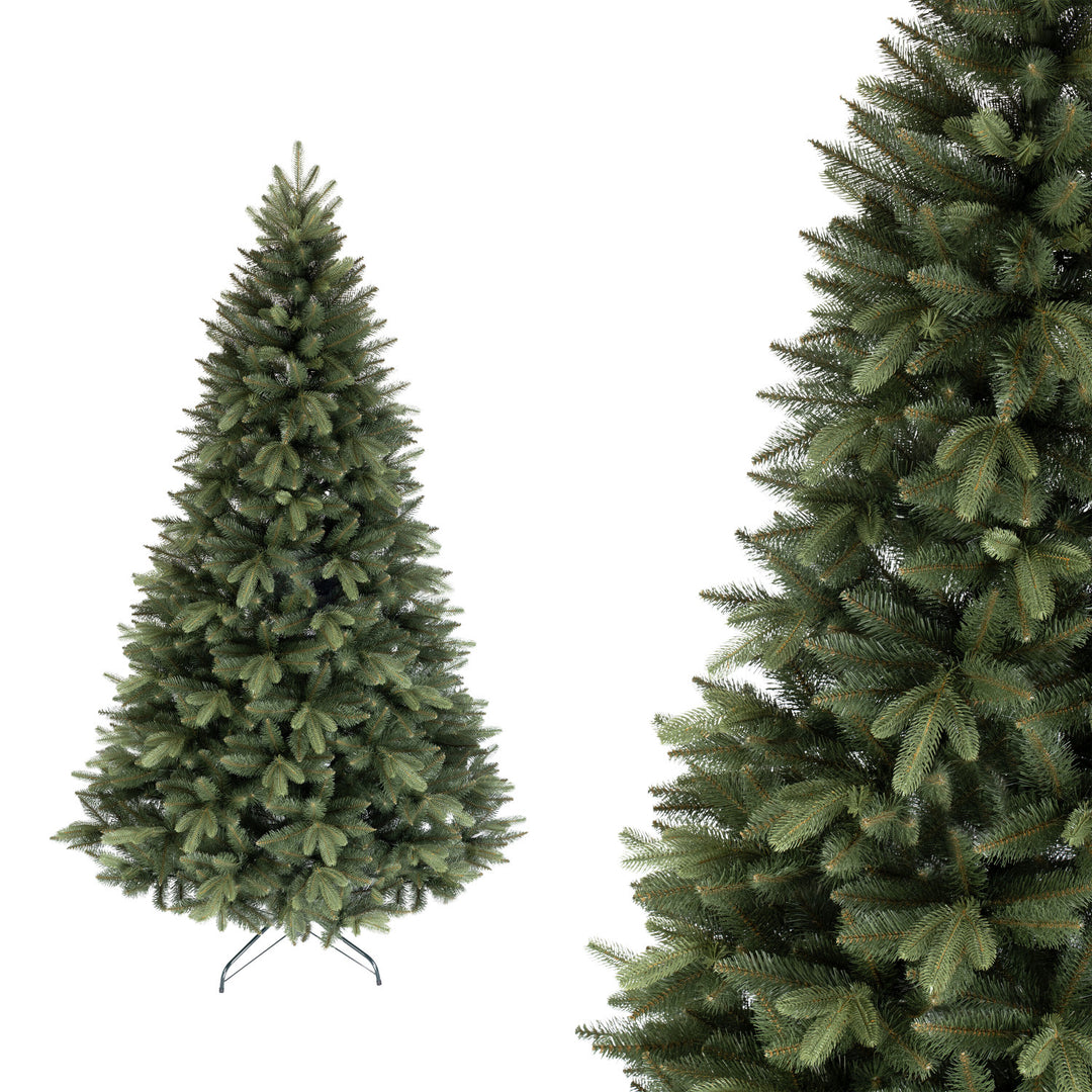 Novatom kunstkerstboom, Scandinavische spar, PE takken, 180 cm, SSGPE180