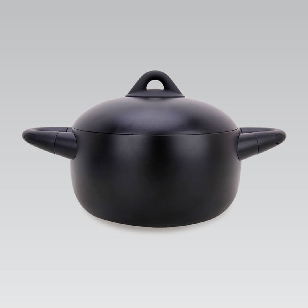Maestro kookpot met deksel, 4 liter, 22 cm, gegoten aluminium, antiaanbaklaag, MR-4017-22