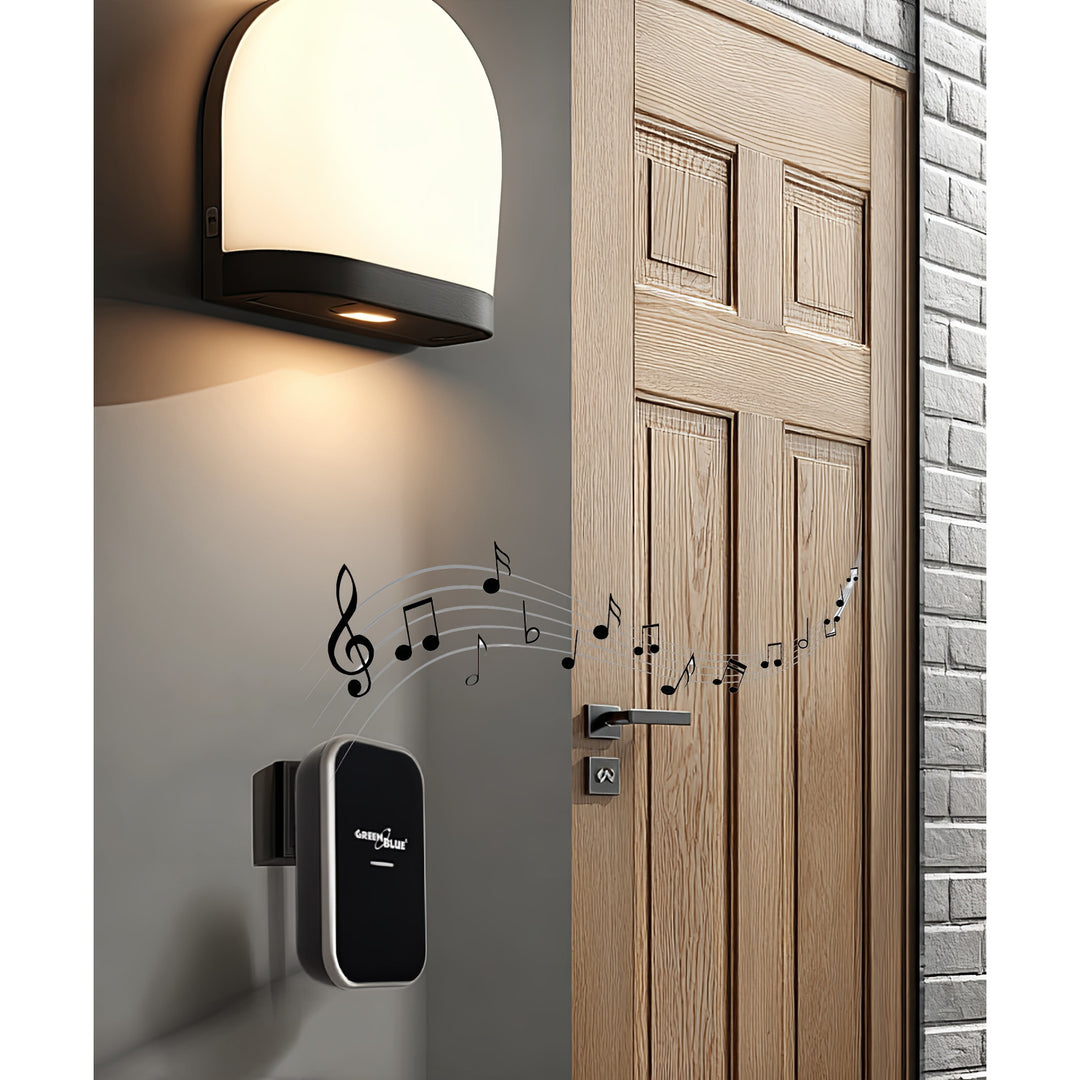 EcoSavers Kinetic Deurbel Draadloze Duurzame Deurbel Set| geen EcoSavers Kinetic Deurbel Draadloze Duurzame Deurbel Set| geen