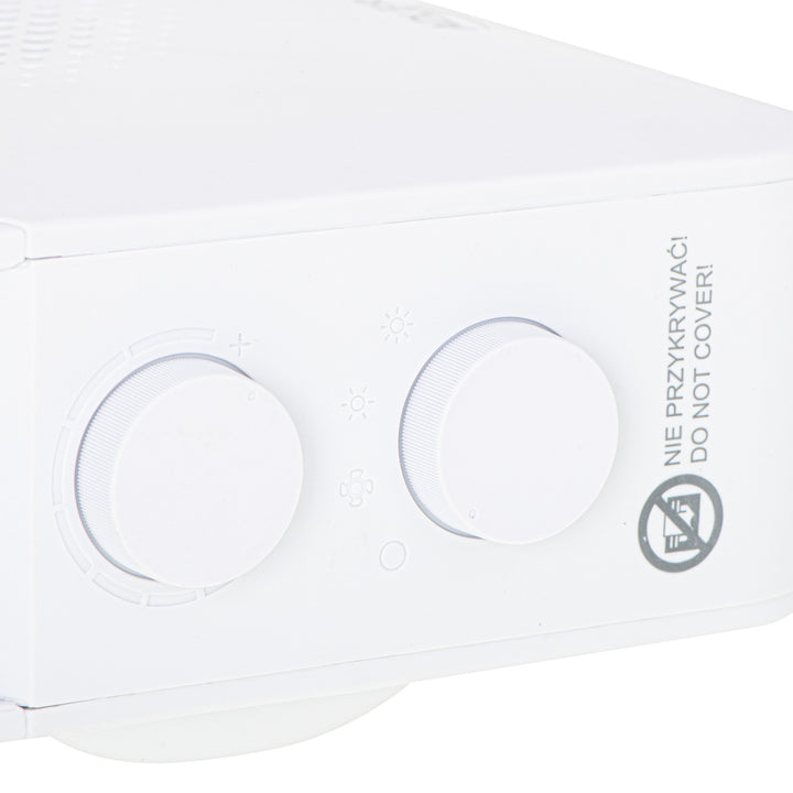 Adler ventilatorkachel, dubbele functie, koude straal, 2000W, wit, AD 7725