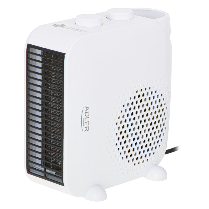 Adler ventilatorkachel, dubbele functie, koude straal, 2000W, wit, AD 7725