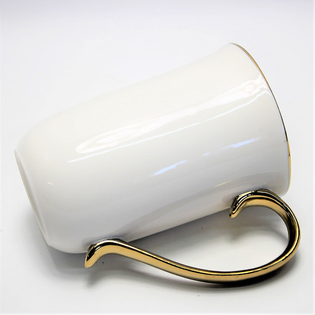 Grote porseleinen koffiemok 400ml Queen Isabell W23GD59-06426