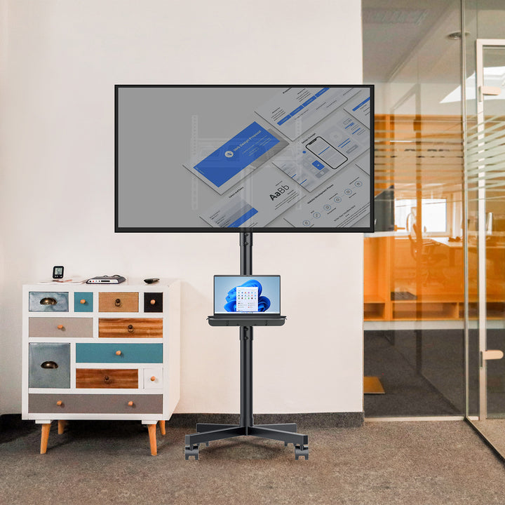 TV-standaard Maclean, professioneel, 32-55", op wielen, max. VESA 400x400, max. 25 kg, MC-949