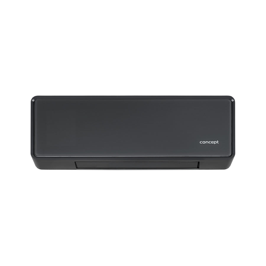 Concept keramische kachel, wandmodel, LED-scherm, timer, grijs, QH4100