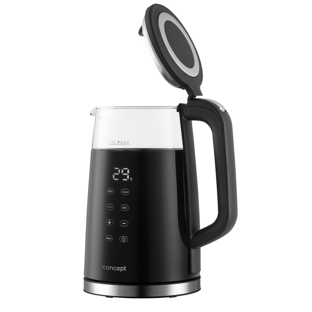 1.7L Concept glazen waterkoker met temperatuurregeling RK4100