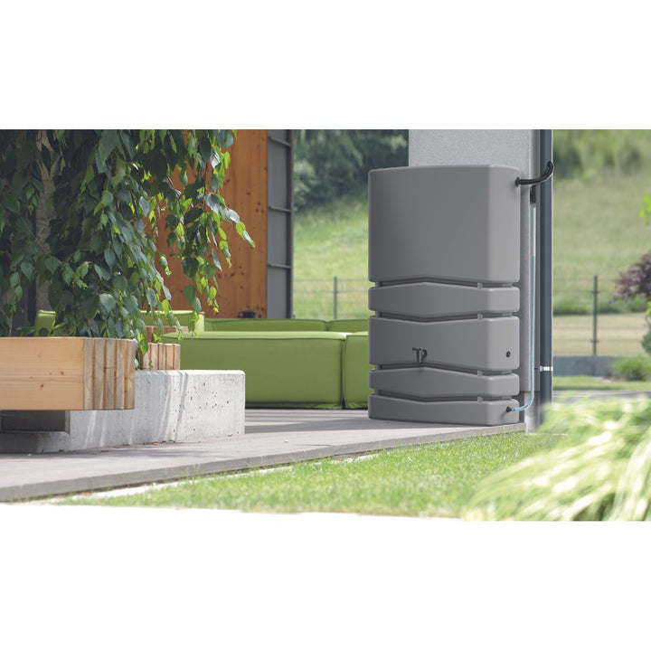 Aqua Tower regenwatertank - Grijs 350 l. IDTC350-429U Prosperplast