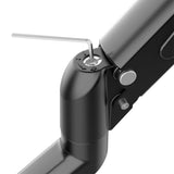 Monitorsteun Maclean, gasveer, 13"-27", 8 kg, zwart, MC-860N