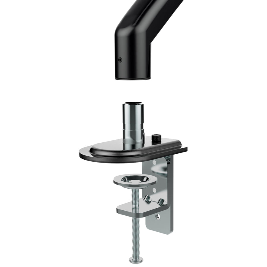 Monitorsteun Maclean, gasveer, 13"-27", 8 kg, zwart, MC-860N