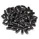 100x Maclean F-F stopcontact, professionele overgang, stekker zwart nikkel, MCTV-904