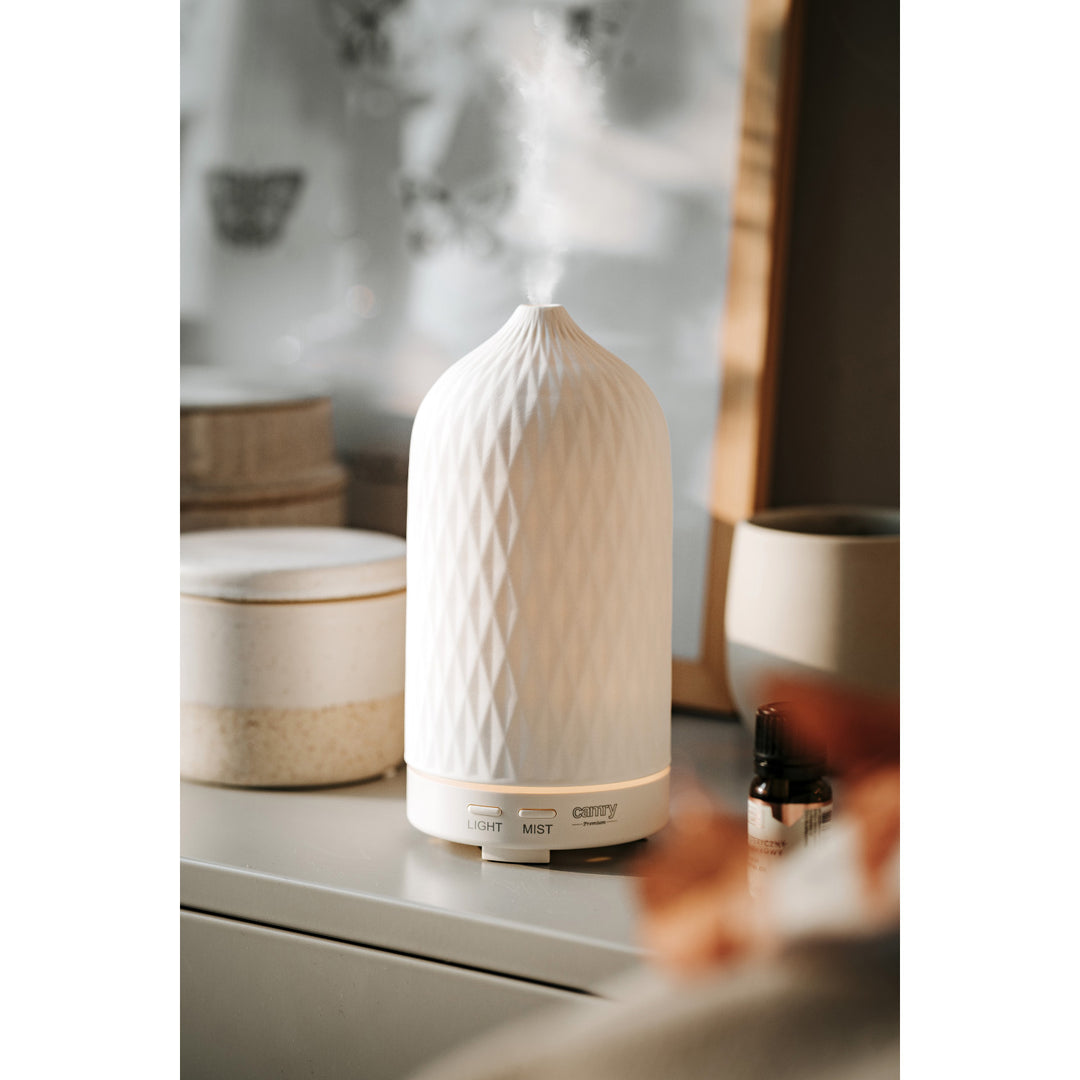 Camry CR 7970 Geurverspreider, ultrasoon, keramisch, 100 ml, sfeerverlichting