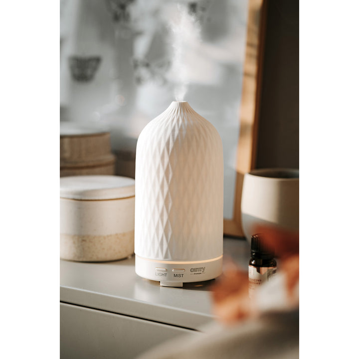 Camry CR 7970 Geurverspreider, ultrasoon, keramisch, 100 ml, sfeerverlichting