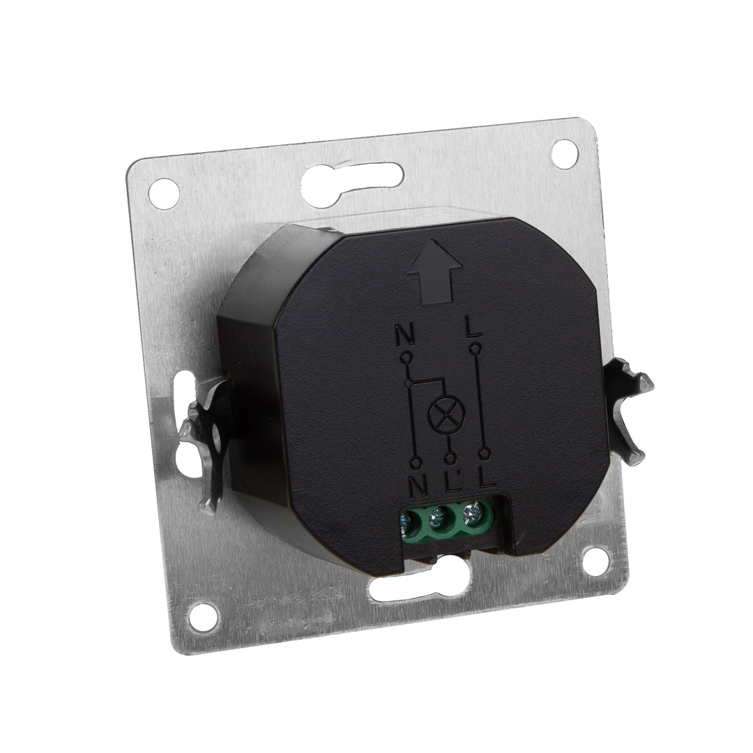 Maclean PIR-sensor met kort bereik, bereik 5-6cm, inbouwdoos, max. belasting 1200W, MCE313 W