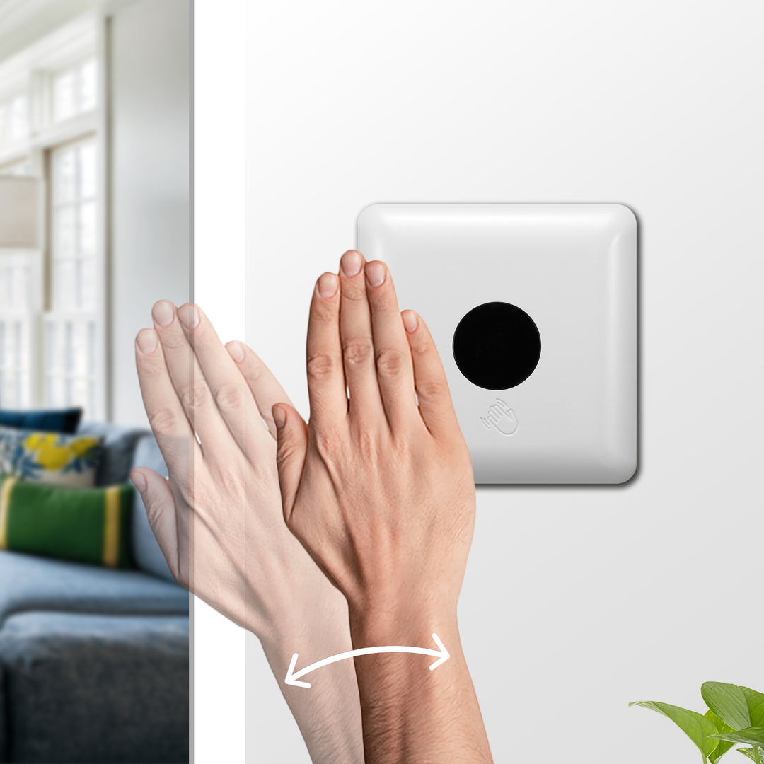 Maclean PIR-sensor met kort bereik, bereik 5-6cm, inbouwdoos, max. belasting 1200W, MCE313 W