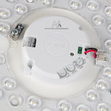 Maclean plafond LED sensorlamp, microgolf sensor 5.8GHz,4000K, 12W, 950lm, IP44, MCE347