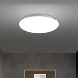 Maclean plafond LED sensorlamp, microgolf sensor 5.8GHz,4000K, 12W, 950lm, IP44, MCE347