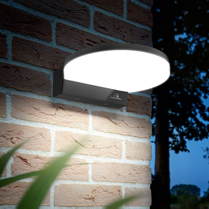 Maclean LED lamp, zwart, 15W, IP65, 1300lm, neutraal wit (4000K) MCE346 B