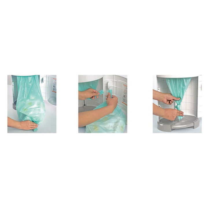Korbell afvalemmer voor luiers, 16 liter, grijs, T-KOR-M250DSG