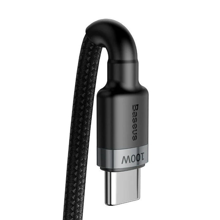 USB-C PD 2.0 200cm Baseus Cafule CATKLF-ALG1 Quick Charge 3.0 5A kabel met 100W snellaadondersteuning