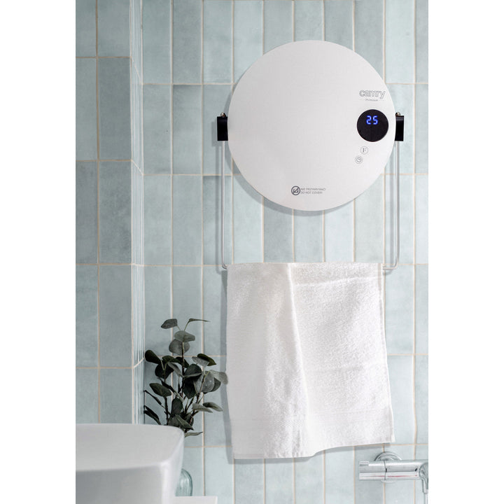 Camry badkamerverwarmer, vermogen 2000W, 2 verwarmingsniveaus, LCD-scherm, afstandsbediening, CR 7747