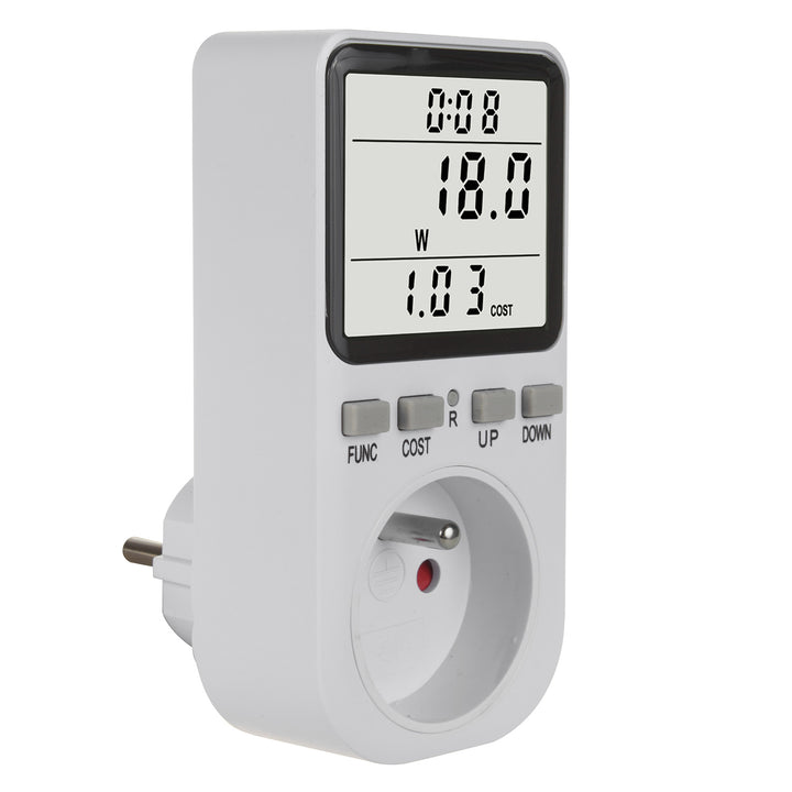 GreenBlue GB364 E Energiemeter Wattmeter Stroomverbruikmeter Directe kostenberekening Voor verschillende apparaten