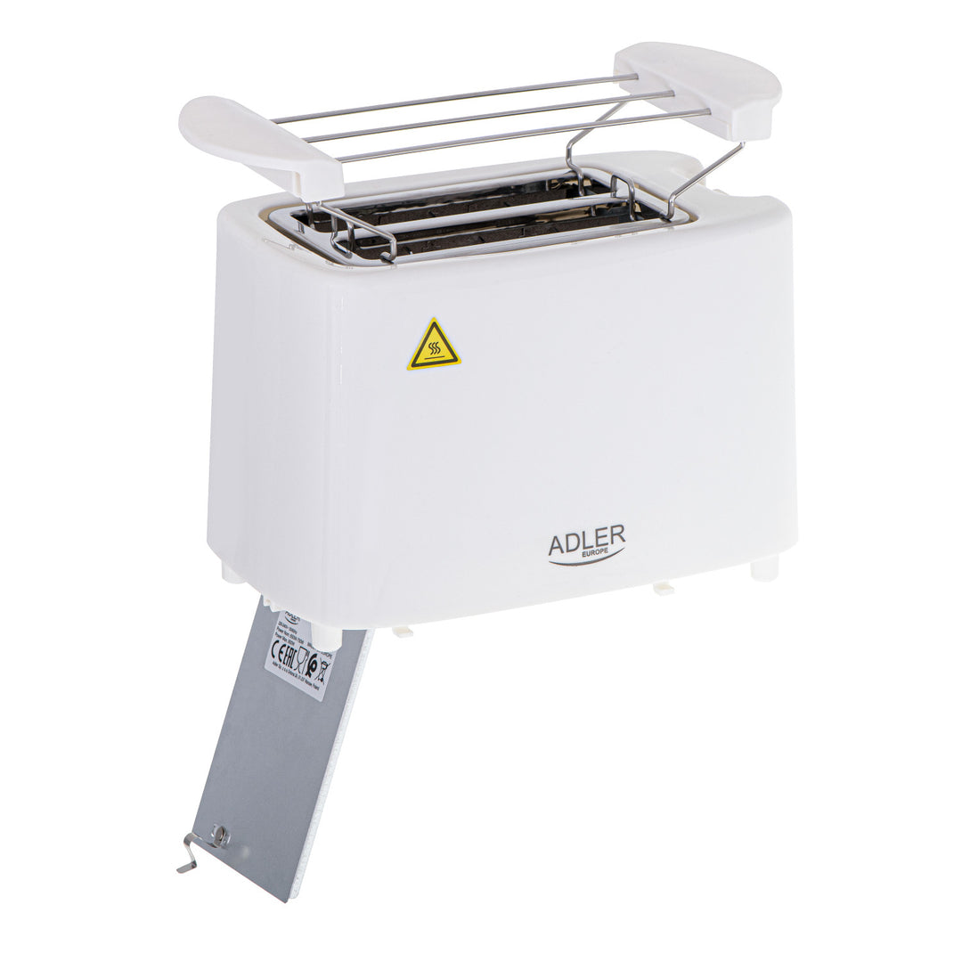 Adler broodrooster, 6 regelstanden, broodjesrooster, 900W, wit, AD 3223
