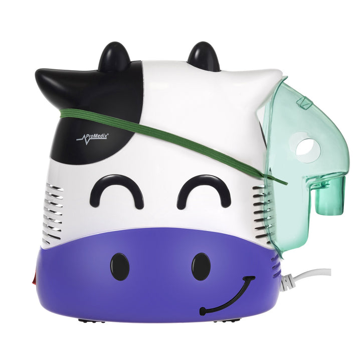 Reiswieg Promedix,125x65x74cm, blauw, wielen, beschermhoes, PR-803B + Baby fudge inhalator PR-810